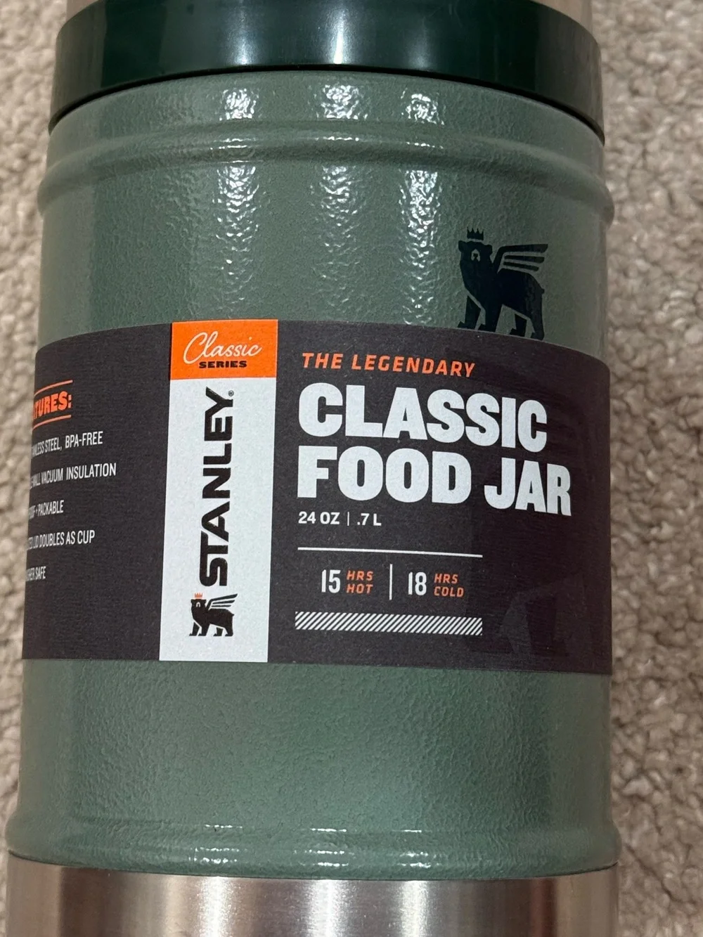 Stanley Stainless Steel Classic Food Jar
